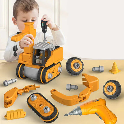 Bouwset Kinderen | Educatief Speelgoed | Creatief Bouwen voor Beginners | Robuuste ABS Onderdelen | Motoriek en Logica Ontwikkeling | Intuïtieve Constructies | Spelen Samen of Alleen