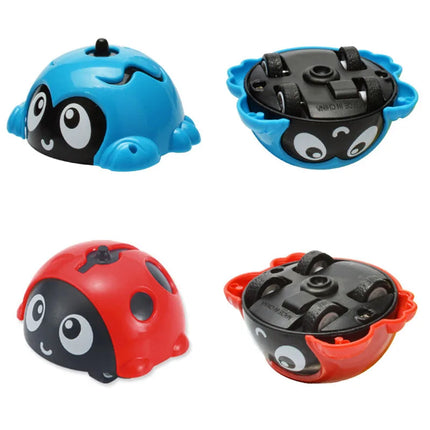 Spinnende Buggy Auto | Unieke Roterende Speelgoedauto | Dierenontwerpen | Kindvriendelijk | Duurzaam