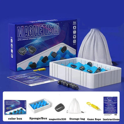Magnetisch Schaken | Strategisch Bordspel | Compact Design voor Reizen | Educatief en Vermakelijk