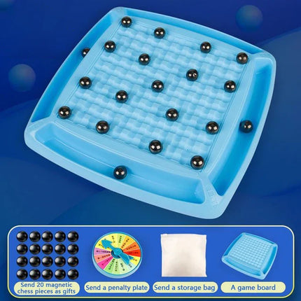 Magnetisch Schaakspel | Draagbaar Magnetisch Schaakbord | Strategisch Bordspel voor Alle Leeftijden