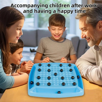 Magnetisch Schaakspel | Draagbaar Magnetisch Schaakbord | Strategisch Bordspel voor Alle Leeftijden