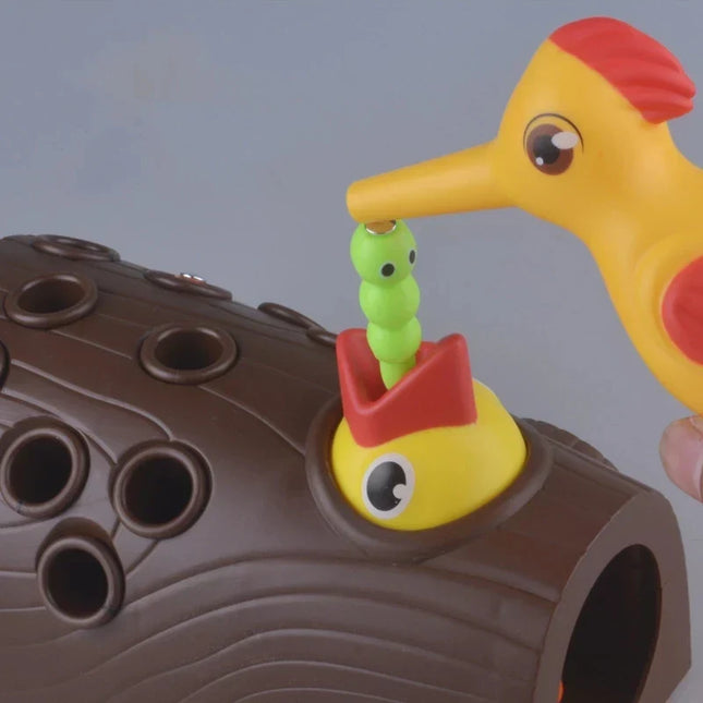 Magnetisch Wormenspel voor Kinderen | Educatief Speelgoed | Ontwikkelt Hand-Oogcoördinatie en Motoriek