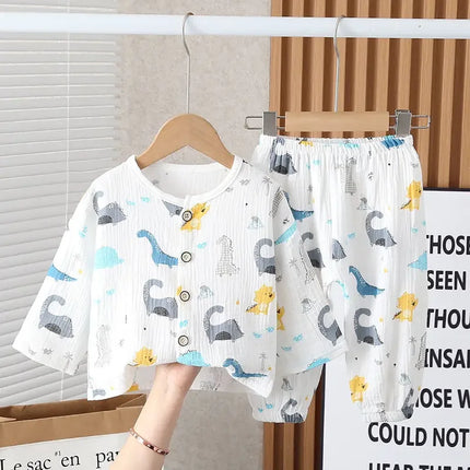 Baby- en Peuter Kledingset | Zomers Katoen en Linnen | Licht en Ademend | Vrijheid voor Beweging