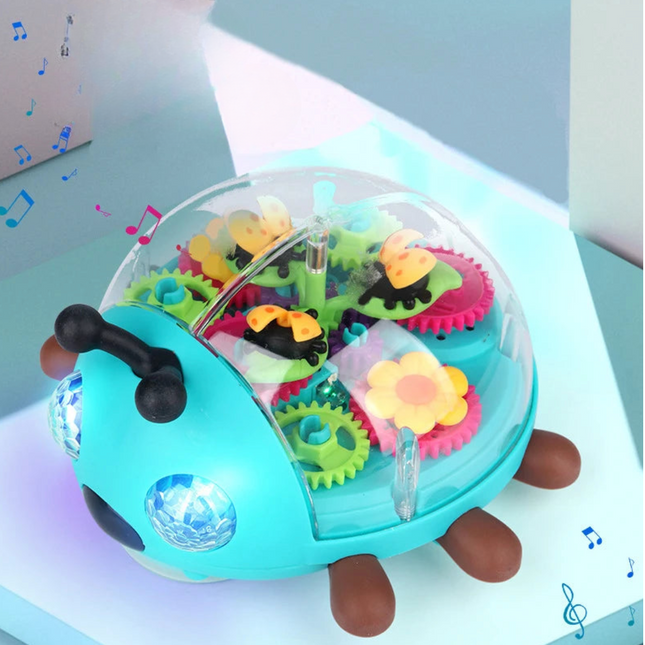 Mechanische Muziekspeelgoed Vlieg | Stimuleert Beweging | Kindvriendelijk Interactief | ABS-plastic