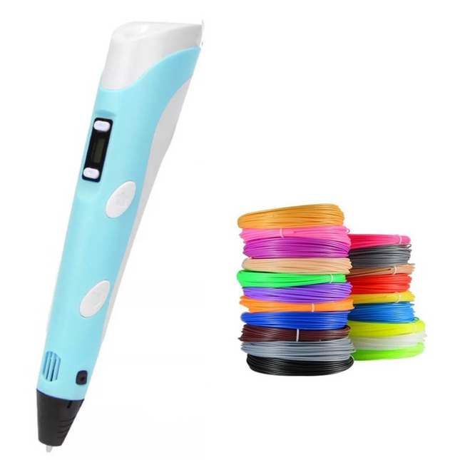 3D Tekenpen voor Creatief Ontwerpen | Lichtgewicht en Ergonomisch | Verstelbare Snelheid | Milieuvriendelijk | Geschikt voor Kinderen en Volwassenen
