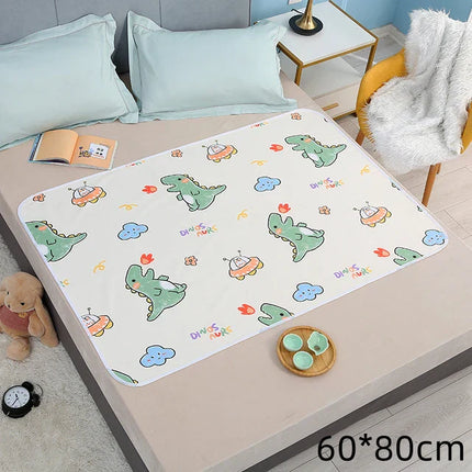 ComfyCub Verschoonmat | Waterdicht & Absorberend | Zacht Katoen | Herbruikbaar & Wasbaar | Reisvriendelijk