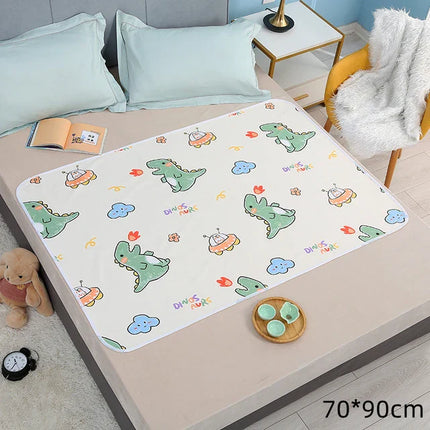 ComfyCub Verschoonmat | Waterdicht & Absorberend | Zacht Katoen | Herbruikbaar & Wasbaar | Reisvriendelijk