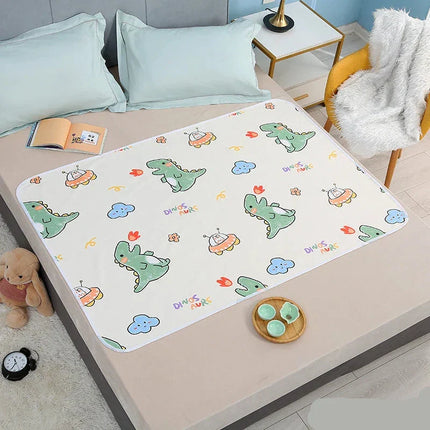 ComfyCub Verschoonmat | Waterdicht & Absorberend | Zacht Katoen | Herbruikbaar & Wasbaar | Reisvriendelijk