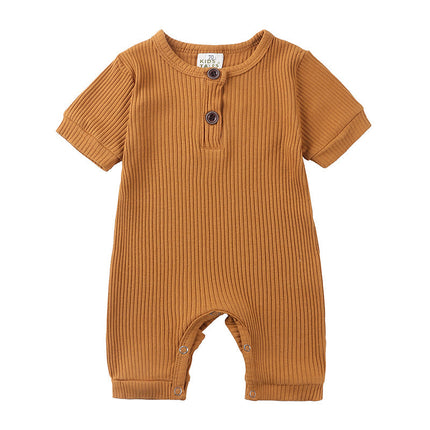 Baby Romper | Zachte en Ademende Katoenen Babyromper | Comfortabel en Lichtgewicht | Geschikt voor Actieve en Ontspannen Momenten | Gemakkelijk Aantrekken en Volop Bewegingsvrijheid voor Je Kleintje