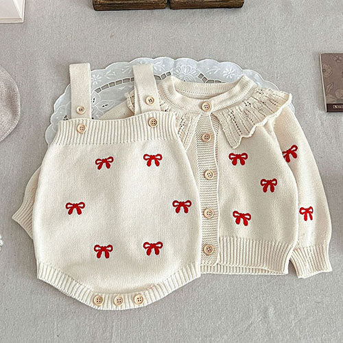 Strikket Babyset | Comfort & Stijl | Zacht en Flexibel | Geschikt voor Dagelijks en Feestelijk Gebruik