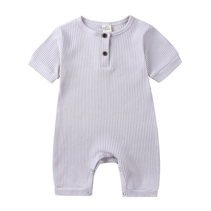 Baby Romper | Zachte en Ademende Katoenen Babyromper | Comfortabel en Lichtgewicht | Geschikt voor Actieve en Ontspannen Momenten | Gemakkelijk Aantrekken en Volop Bewegingsvrijheid voor Je Kleintje