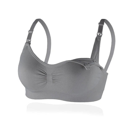 Zwangerschapsbeha voor borstvoeding | Comfortabel zonder beugels | Ademend mesh materiaal | Verstelbare bandjes | Eenvoudige kliksluiting