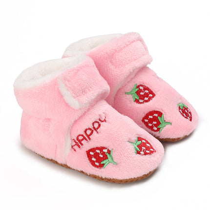 Baby sloffen | Winter sloffen voor baby's | Kerst sloffen | Antislip baby schoentjes | Warm en ademend katoen | Peuter sloffen | Comfortabele baby pantoffels | Slip-on ontwerp | Geweldig voor spelen en ontspanning