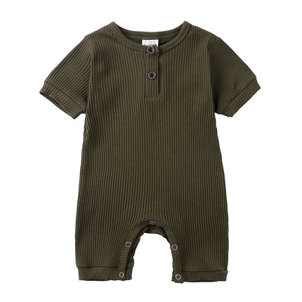 Baby Romper | Zachte en Ademende Katoenen Babyromper | Comfortabel en Lichtgewicht | Geschikt voor Actieve en Ontspannen Momenten | Gemakkelijk Aantrekken en Volop Bewegingsvrijheid voor Je Kleintje