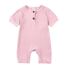 Baby Romper | Zachte en Ademende Katoenen Babyromper | Comfortabel en Lichtgewicht | Geschikt voor Actieve en Ontspannen Momenten | Gemakkelijk Aantrekken en Volop Bewegingsvrijheid voor Je Kleintje