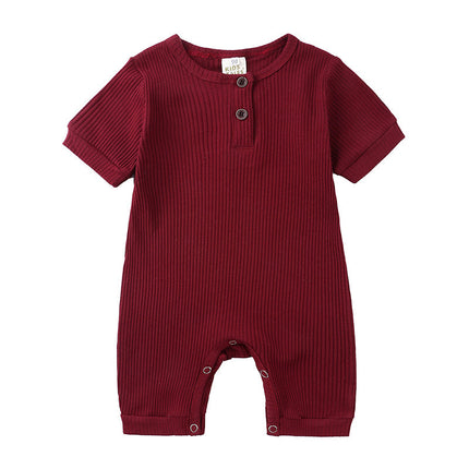 Baby Romper | Zachte en Ademende Katoenen Babyromper | Comfortabel en Lichtgewicht | Geschikt voor Actieve en Ontspannen Momenten | Gemakkelijk Aantrekken en Volop Bewegingsvrijheid voor Je Kleintje