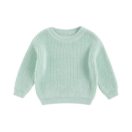 Kindertrui | Gebreid | Zachte Comfort | Unisex | Beschikbaar 0-5 Jaar | Lichtgewicht katoen | Praktisch Design