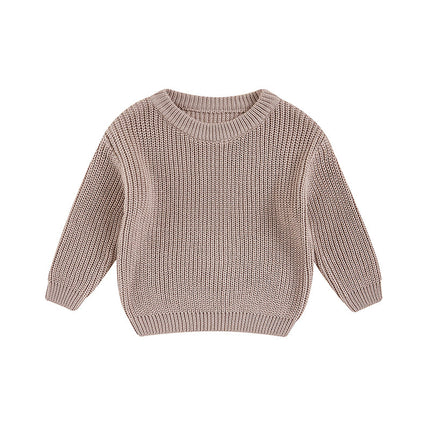 Kindertrui | Gebreid | Zachte Comfort | Unisex | Beschikbaar 0-5 Jaar | Lichtgewicht katoen | Praktisch Design
