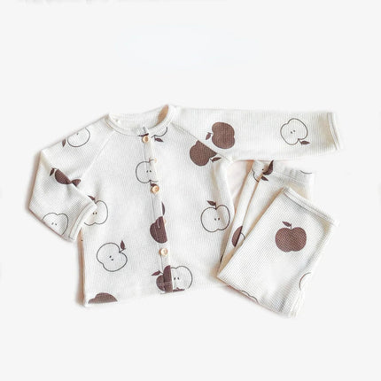 Kinderen Pyjama Set | Zachte Ademend Katoen | Unisex | Allergievriendelijk | Comfortabele Pasvorm | Voor Gevoelige Huid