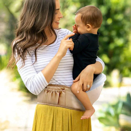 Ergonomische Babydrager | Verstelbare Heupdrager voor Ouders | Comfortabele Babyzitplaats | Belastingsreductie & Hoge Draagcomfort | Voor Baby's 3m+ | Ondersteunt Natuurlijke Heupvpositie