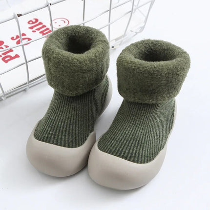 Baby Anti-Slip Sokken Warm & Zacht | Onmisbaar Voor Veilig Spelen | Comfortabel & Unisex Design