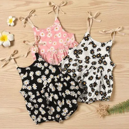 Babyjurk Romper | Comfortabel Zacht Katoen | Elastische Pasvorm | Moderne Print | Maat 0-3 Jaar