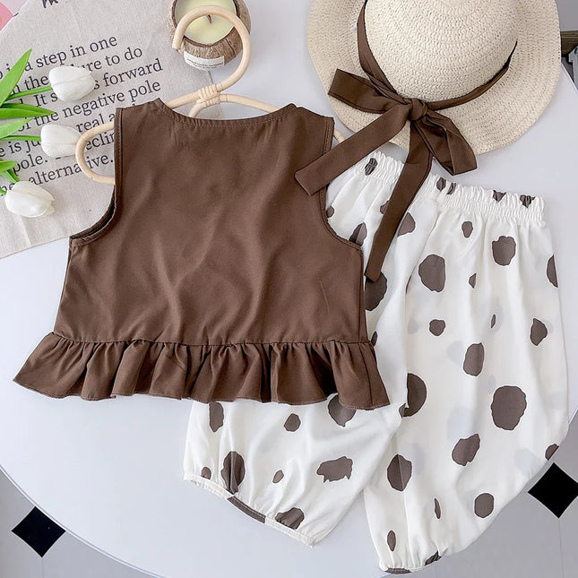 Stijlvol Babykleding Set | Licht & Ademend | Zomers Outfit Tweedelig | Modern Design | Katoen