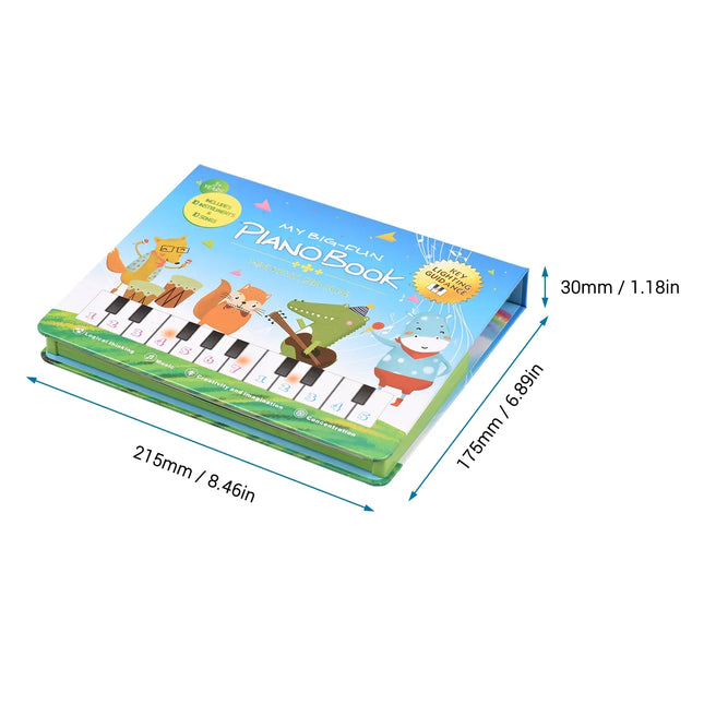 Klavierboek voor Kinderen | Muzikale Avonturen | Educatief Muziekboek | Leuke Melodieën