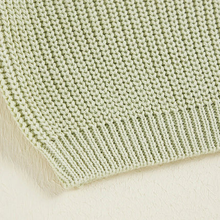 Kindertrui | Gebreid | Zachte Comfort | Unisex | Beschikbaar 0-5 Jaar | Lichtgewicht katoen | Praktisch Design