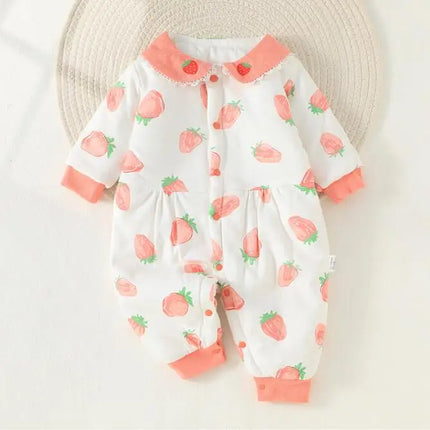 Babypyjama Jumpsuit | Zacht Katoen | Gemakkelijk met Rits | Comfortabel Bewegen | Geschikt voor Baby | Warme Nacht | Meerdere Maten | Modern Design