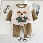 Unisex Baby Joggingpak | Zacht & Warm Katoen | Baby & Peuter Outfit | Sweater & Broek | Ademend & Comfortabel