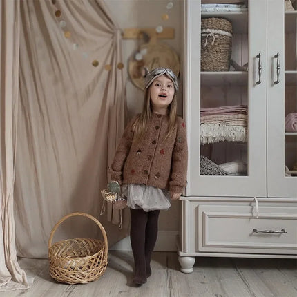 Baby Kleding Set | Warme Wol Blend | Trui en Rokje | Comfortabele Pasvorm | Kleurrijk Design