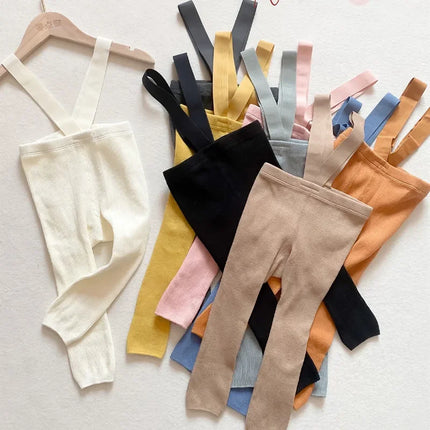 Baby Leggings met Seltjes | Zachte Unisex Broek | 100% Katoen | Ademend en Flexibel | Peuter Kleding