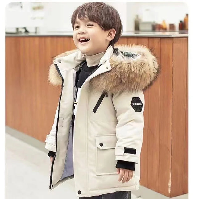 Kinder Winterjas | Waterdichte & Warme Bovenkleding | Modern Design | Beschikbaar in Maten 5-12 Jaar