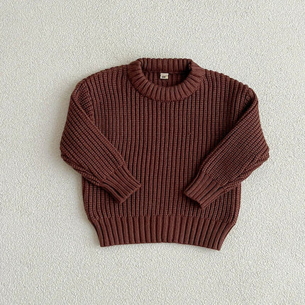 Unisex Baby Sweater | Zacht Katoen | Tijdloos Design | Striktextuur Voor Comfort | Makkelijk Verzorgbaar