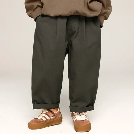 Kindermode Broek | Lange Wijde Kinderbroek | Zachte Katoenen Speelbroek | Comfort en Stijl | Makkelijk Combineren