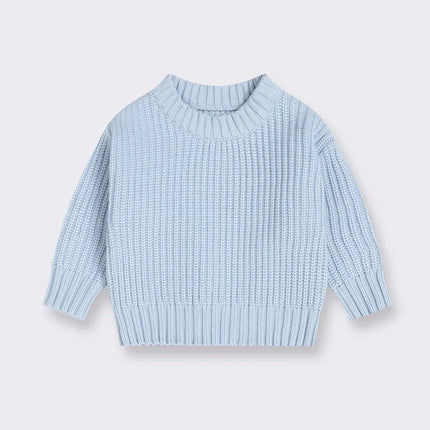 Unisex Baby Sweater | Zacht Katoen | Tijdloos Design | Striktextuur Voor Comfort | Makkelijk Verzorgbaar
