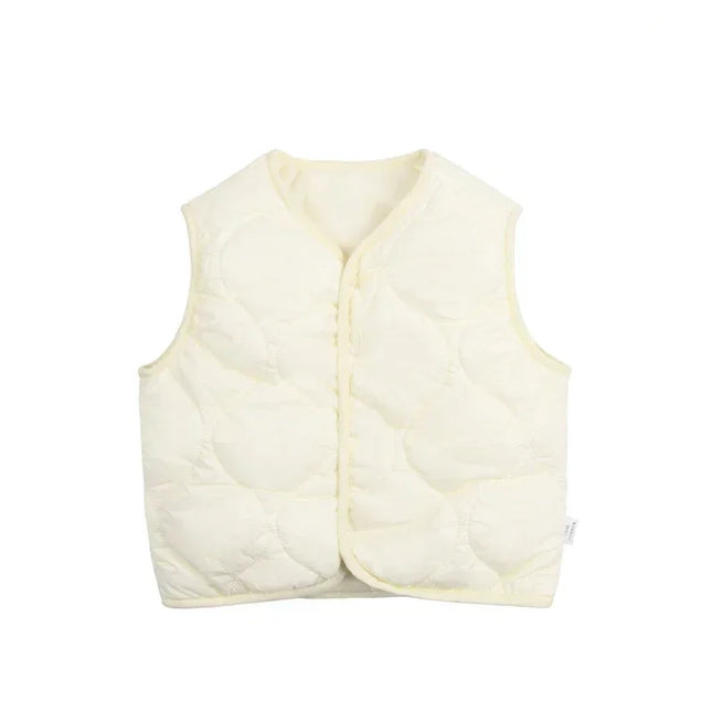 Kinderbodywarmer | Warm & Comfy | Geschikt voor 9m+ | Voor Jongens & Meisjes | Diverse Kleuren | Zacht katoen |