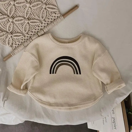 Unisex Baby & Peuter Langarmshirt | Zacht Katoen Polyester | Comfort & Beweging | Geschikt Alle Seizoenen