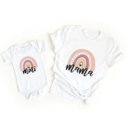Matchende Kleding Set | Zachte Katoenen Shirts voor Moeder en Dochter | Familie Outfits | Verkrijgbaar in Meerdere Maten