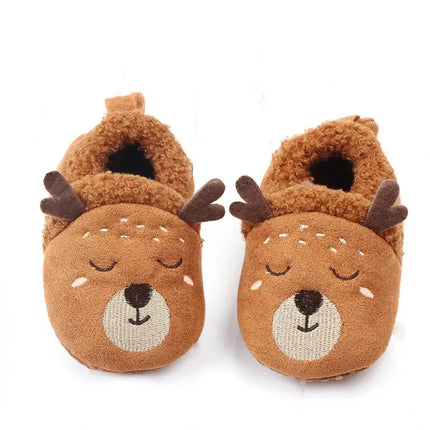 Dieren Hiemesko | Baby Pantoffels | Zachte Dierenontwerpen | Comfortabele Indoor Wandelbeweging | Antislip Zool | Baby Schoenen | Peuter Schoenen | Verschillende Maat Opties | Veilig en Warm