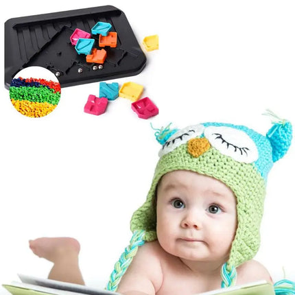 Marmer Logisch Denkspel | Strategie en Marmorkogels | Uitdaging voor Nieuwsgierige Geesten | Compact | Puzzel voor Kinderen en Volwassenen | Versterk Concentratie en Creativiteit | Familieactiviteiten