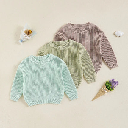 Kindertrui | Gebreid | Zachte Comfort | Unisex | Beschikbaar 0-5 Jaar | Lichtgewicht katoen | Praktisch Design