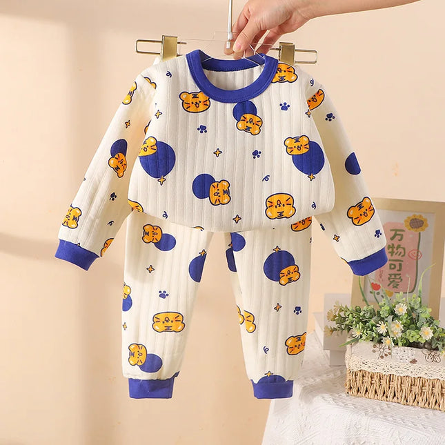 Baby Pyjama | Ultrabroek Katoen | Comfortabel | Elastisch Ontwerp | Allergievriendelijk | 6m-3j | Drie Lagen