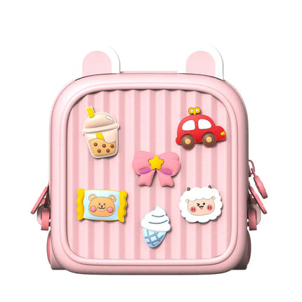 Kinder Rugzak | Cartoon Design | Schooltas | Waterafstotend | Ergonomisch | Leeftijd 3-8 jaar | Lichtgewicht | Ritsvakken | Kleuter Rugzak | Regenbestendig