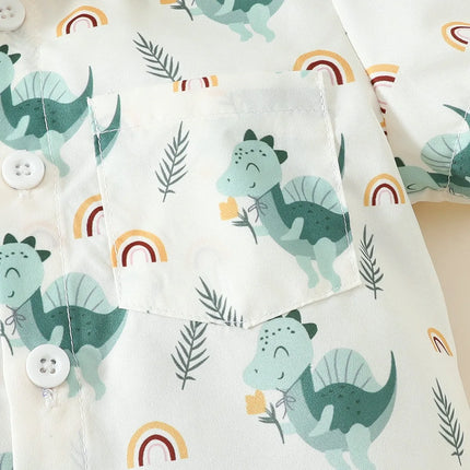 Dino Zomerset Baby | Korte Mouwen | Koel Polyester | Beweeglijk | Veelkleurig | Comfortabel & Stijlvol