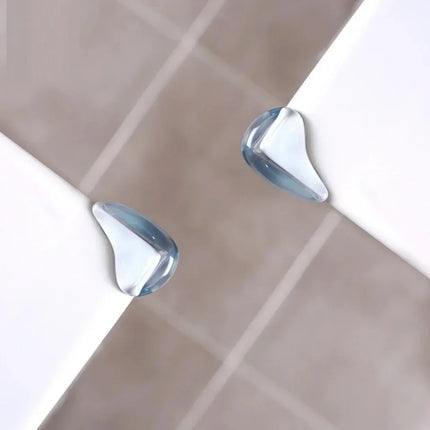 Gepolsterde Hoekbeschermers | Veiligheid voor Baby's | Transparant PVC | Gemakkelijk te Monteren | Geschikt voor Tafelranden