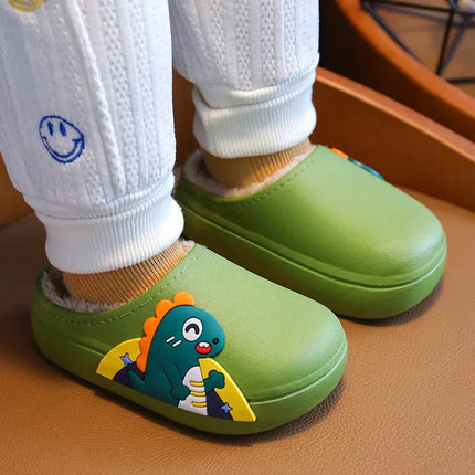 Kinderpantoffels | Waterdichte Sloffen | Dierenprint | Warm en Antislip | Beschikbaar 2-12 Jaar