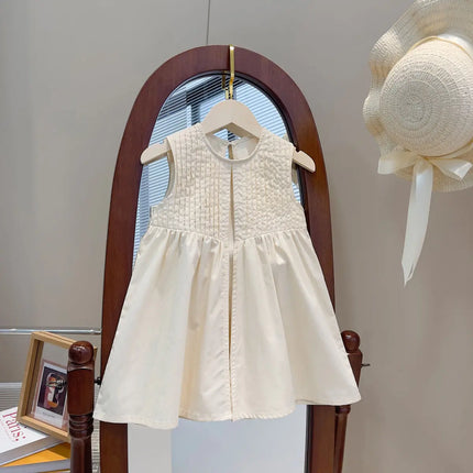 Meisjes Jurk Zomer | Comfortabele Ademende Katoen | Vrijheidsbeweging | Felgekleurde Details | Geschikt Voor Dagelijks Gebruik & Speciaal | Makkelijk Wasbaar & Vormbehoudend | Mini Fashion