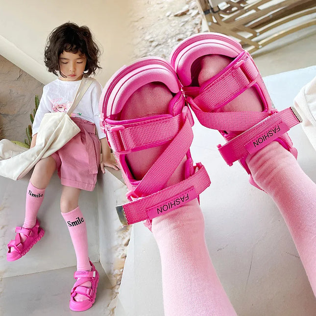 Kinder Sandalen | Comfortabele Pasvorm | Stevige Zolen | Ademend Materiaal | Eenvoudige Sluiting